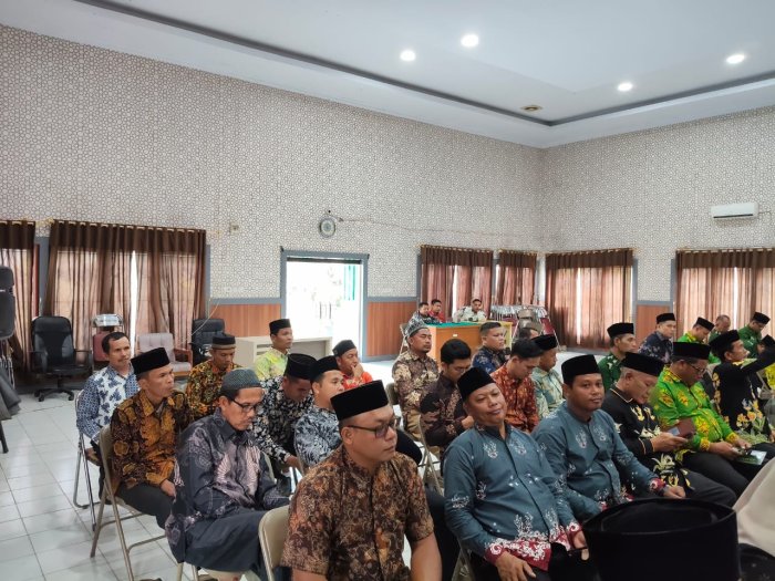 MIN 2 Bungo Ikuti Kegiatan Pelepasan OMI Tingkat Nasional dan Pembentukan Panitia HAB ke-80 di Kankemenag Bungo