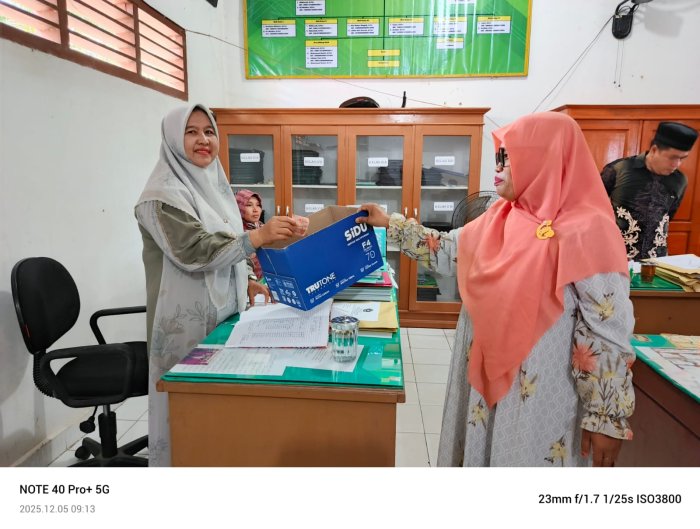 Min 2 Bungo Gelar Penggalangan Dana Untuk Korban Bencana Aceh, Sumatera Utara, Dan Sumatera Barat.