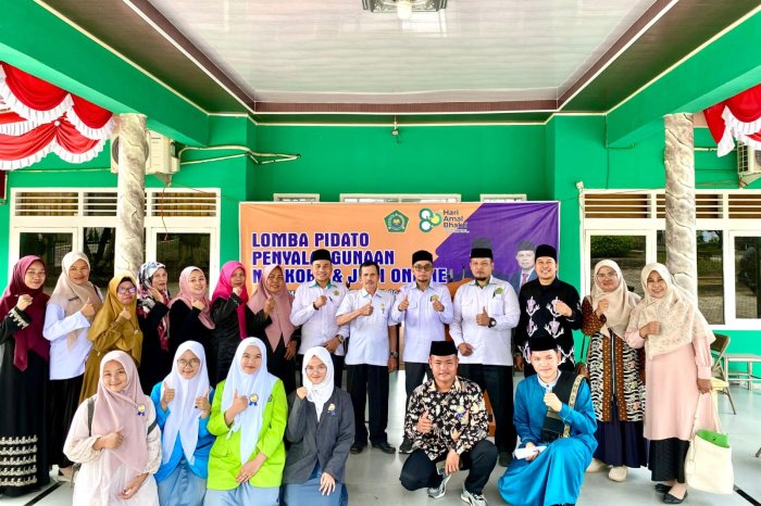 Kepala Madrasah MIN 2 Bungo Hadiri Kegiatan HAB ke-80 Lomba Pidato Tingkat MA.
