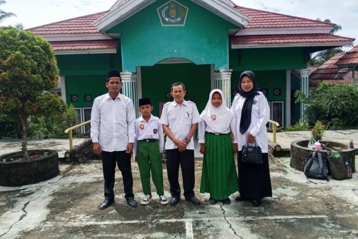 Dua Siswa MIN 2 Bungo Ikuti Perlombaan HAB Kementerian Agama.